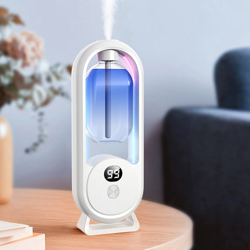 Wall-Mounted USB Rechargeable Aromatherapy Diffuser & Humidifier | Essential Oil Automatic Machine